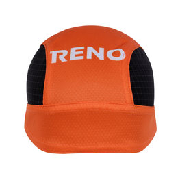 Bandana kolarska - CCC RENO 2019 - czarny/pomarańczowy